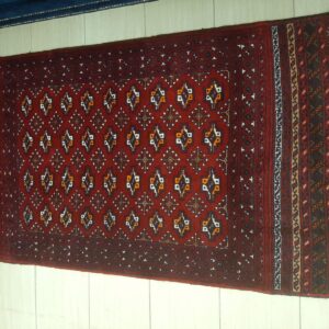 Hand Knotted Wool Rug #116