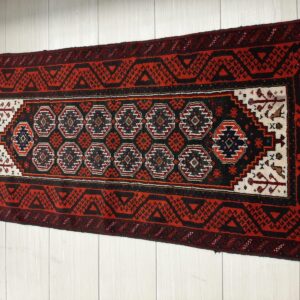 Hand Knotted Wool Rug # 130
