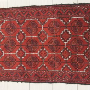 Hand Knotted Wool Rug # 140