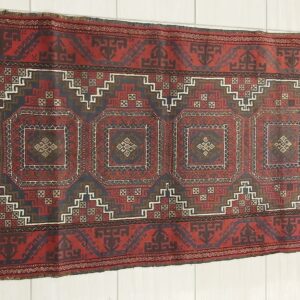Hand Knotted Wool Rug # 146