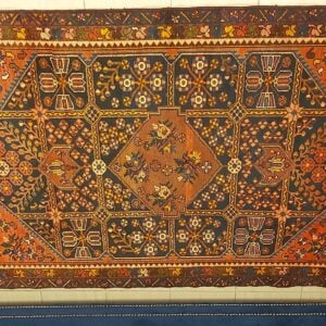 Hand Knotted Wool Rug # 78