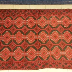 Hand Knotted Wool Rug # 93