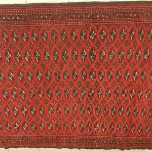 Hand Knotted Wool Rug # 96