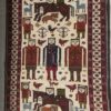 # 48-1 Antique Hand Knotted Wool Zagros Gallery