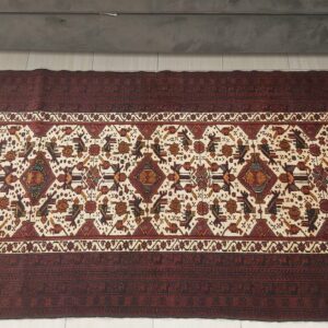 Antique Hand Knotted Wool Zagros Gallery