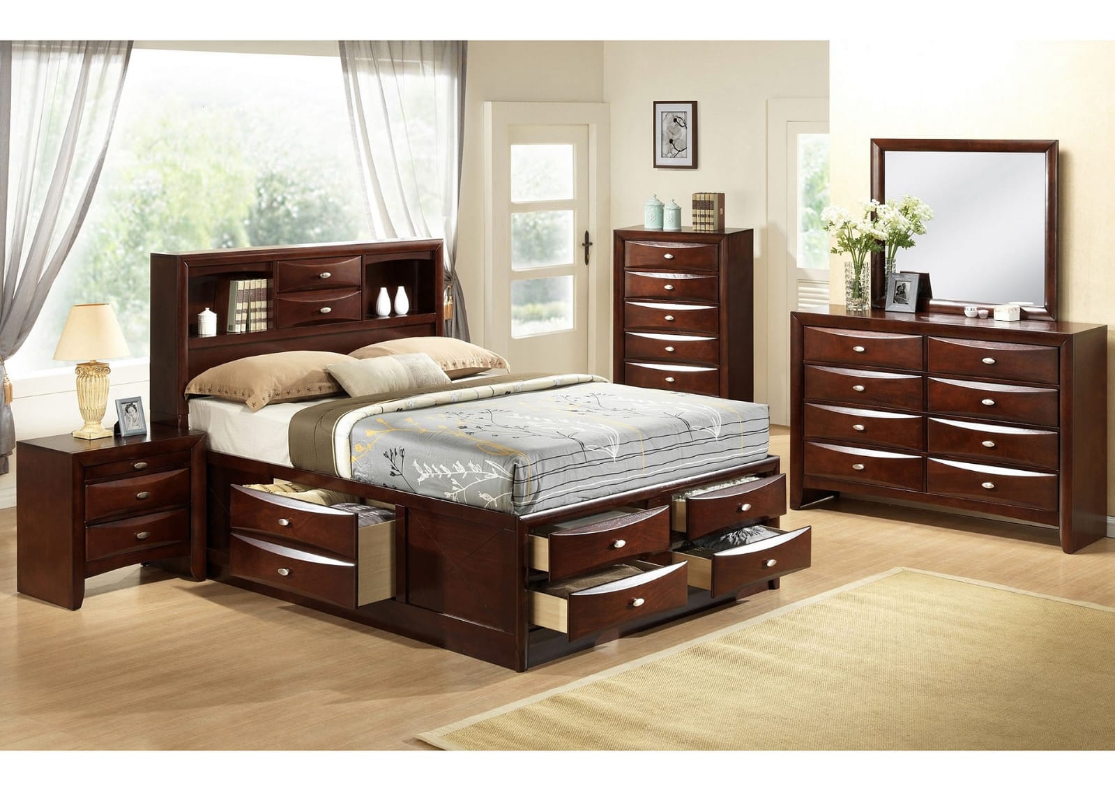 Queen Size Bedroom Set Zagros Gallery
